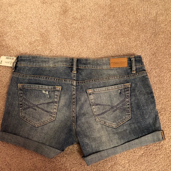 Aeropostale jean shorts NWT - Picture 2 of 2